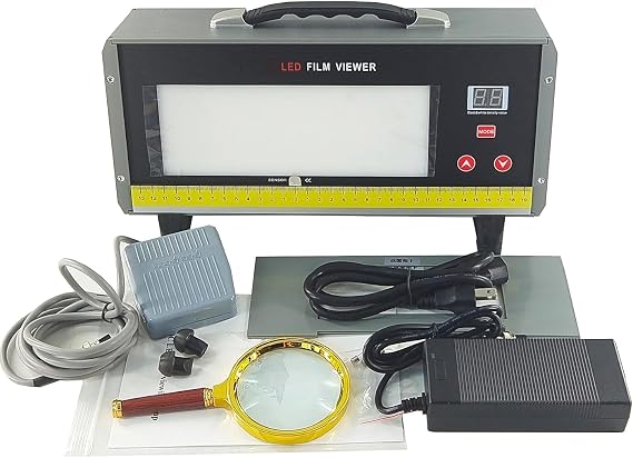 X Ray Radiography Film Viewer Industrial Led Film Viewer Ndt Instrument With Film Observable Darkness 5.0 Large Display Screen Highest Luminance 125000Cd/M2 (388000Lux) For X Ray Flaw Detect