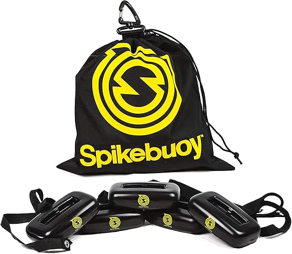 Spikeball Spikebuoy on Water Accessory Play in The Pool or at The Beach Use with Standard, Pro and Weekender Sets Includes Leg Floats and Anchor Bag