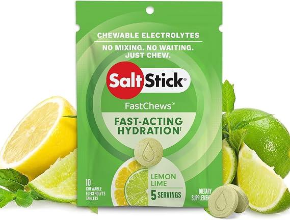 SALTSTICK FASTCHEWS Lime Lime (Pack of 10)