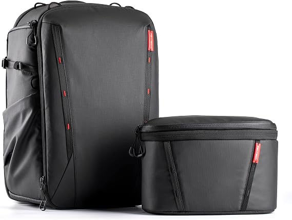 PGYTECH OneMo 2 Photography Camera Backpack 25L, Expandable to 33L, Black
