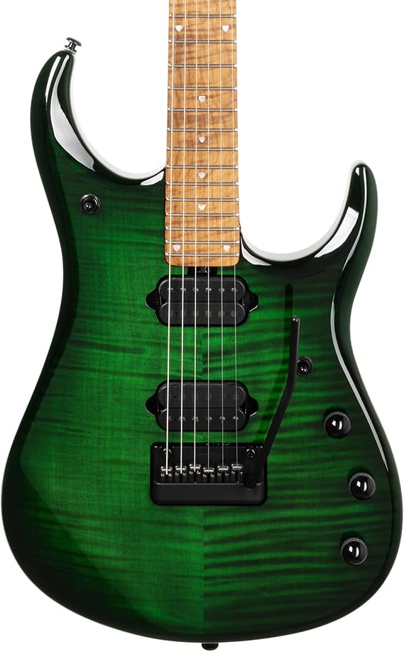 JP15 6 John Petrucci Signature Electric Guitar - Green Tiger Eye, Maple Fingerboard