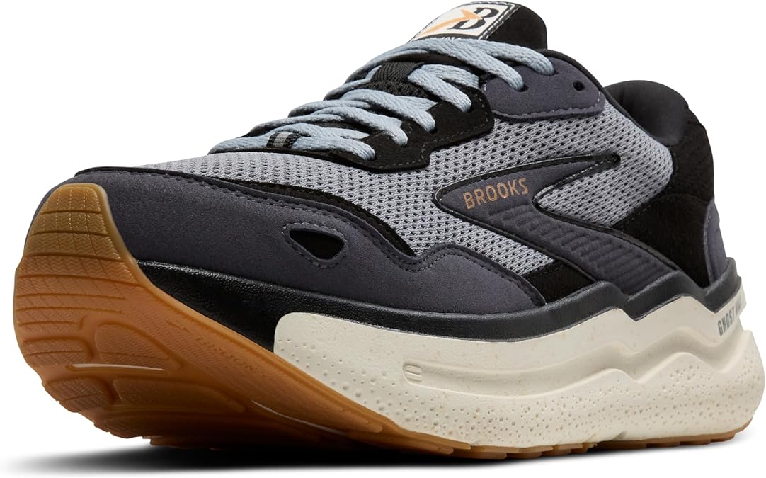 Brooks mens Men's Ghost Max 2 Suede's & Leather's