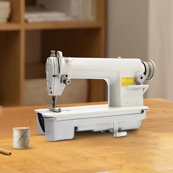 Industrial Sewing Machine,Ddl-8700 Lockstitch Servo Motor,Portable Leather Heavy Duty Sewing Machine Wear-Resistant,Commercial Grade Sewing Machine