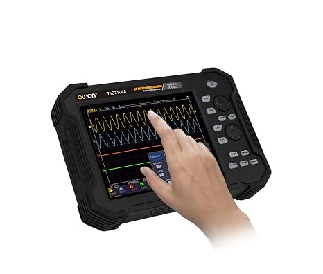 OWON TAO3104A 4CH 14bits 100MHz 8'' LCD Portable Touchscreen Tablet Digital Oscilloscope