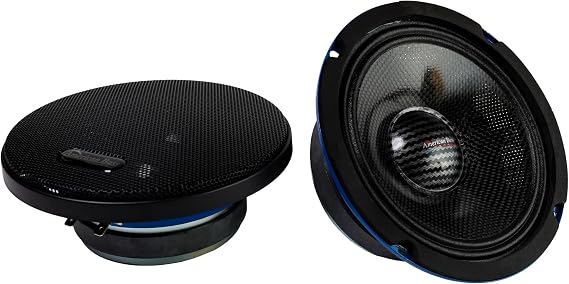 American Bass Godfather 6.5CC Midrange Speakers, 400W Max, 4 Ohm, Pair