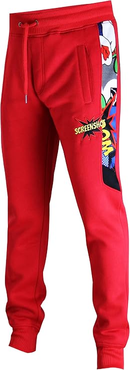 SCREENSHOT P1113 Fleece Pants Premium Urban Streetwear Graphic Sweatpants - Classic Jogger Fit
