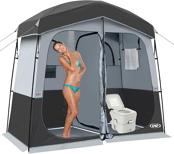 Shower Tent, Outdoor Camping Privacy Shelter-Dressing Changing Room-Portable Toilet Tent for Hiking Sun Shelter Picnic Fishing