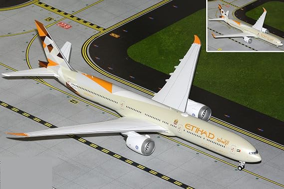 GeminiJets G2ETD1321 Etihad Boeing 777-9X A6-FAA; Scale 1:200