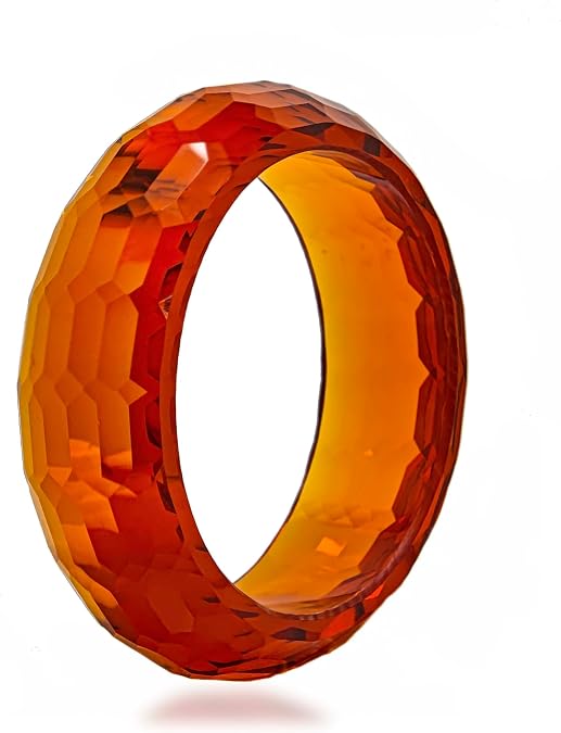 CJIAYUJEW Acrylic Chunky Bangle Colorful Resin Bracelets for Women Irregular Resin Acetate Bangles Party Chunky Acrylic Bracelet Wristband Jewelry