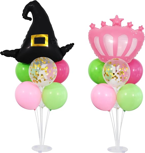 KIRIN Wicked Table Centerpiece Balloon Stand Kit 2 Sets