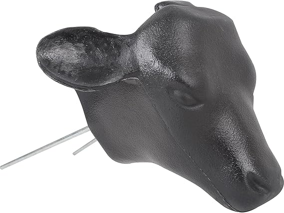 Rattler Calf Head Roping Dummy Black