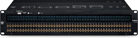 Black Lion Audio PBR TT LIT 96-point Gold-plated TT/DB-25 Patchbay