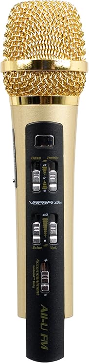 VocoPro ALLUKARAOKEFMMIC All-U Karaoke FM Mic for Android & IOS