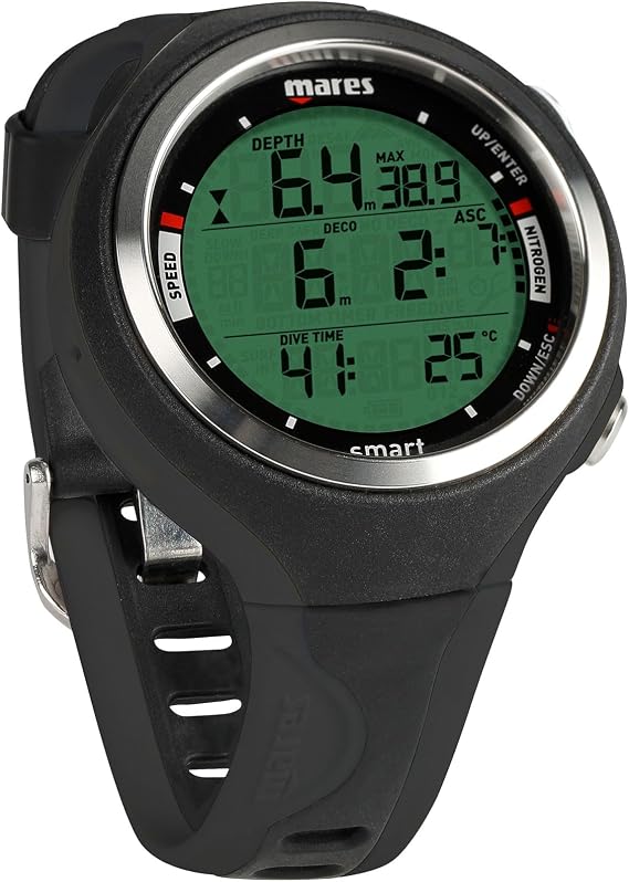 Mares Smart Wrist Dive Computer | Ergonomic Watch-Style Underwater Scuba Diving Accessory with Multiple Modes | Ideal for Recreational & Technical Diving