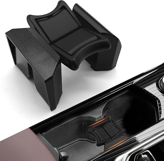 Cup Holder Insert Divider, Standard Car Interior Accessories Car Center Console Cup Holder Insert Divider Compatible with Toyota 2007-2011 Camry, Replaces OEM# 55618-06020