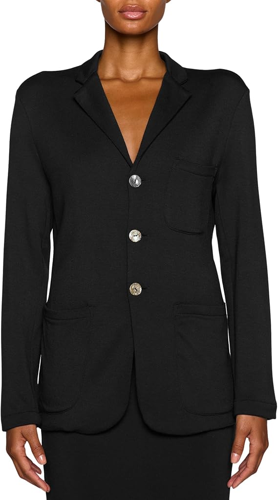 Bleusalt The Big Rock Boyfriend Blazer | Women's Luxury Oversized Boyfriend Blazer with Waist Cinch