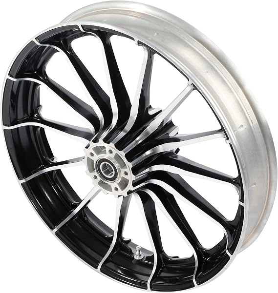 TCT-MOTORPARTS Aluminum A356-T6 Front Wheel, 21"x3.5" Front Wheel Rim Dual Disc Fit For Harley Touring Electra Road Glide Street Glide FLHX 2009-2023