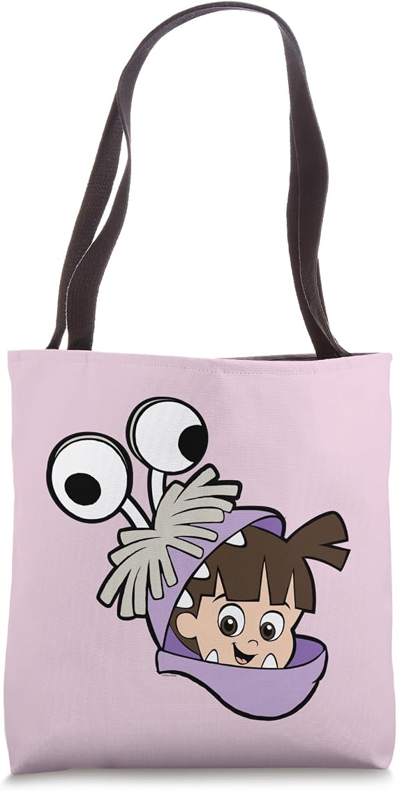Disney and Pixars Monsters, Inc. Boo Big Face Costume Tote Bag