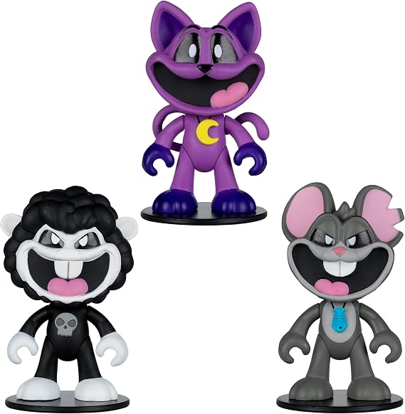McFarlane Toys- Poppy Playtime 2.5in Critter Mini Figure Blind Box (Series 1) 3 Pack