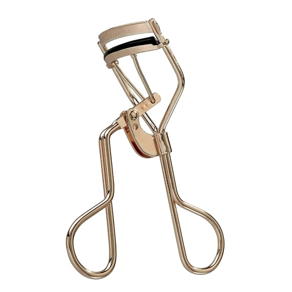Tweezerman Curl 38 Rose Gold Lash Curler, Eyelash Curler for Almond Shaped Eyes or Deep Set Eyes