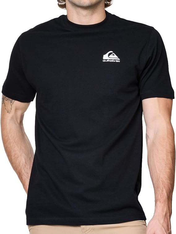 Quiksilver Men's Big and Tall Short Sleeve Cotton Crewneck T-Shirt