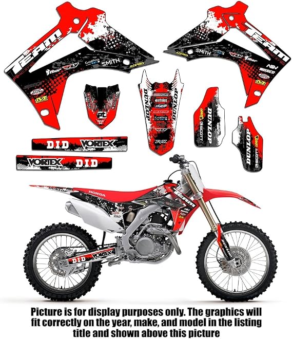 kit Compatible with Honda 2002-2004 CRF 450R, Scatter