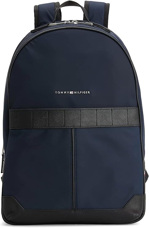 Tommy Hilfiger Men TH Elevated Nylon Backpack Hand Luggage