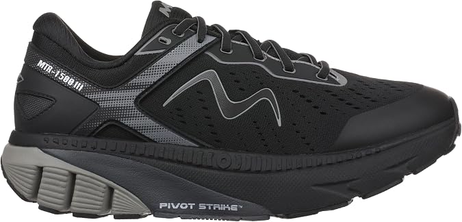 MBT Men's MTR-1500 Iii Lace Up in Black/Black in Size 12.5