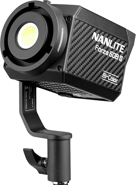Nanlite Forza 60B II Spotlight incl. Reflector | DC Battery Grip, Bowens Adapter, Case