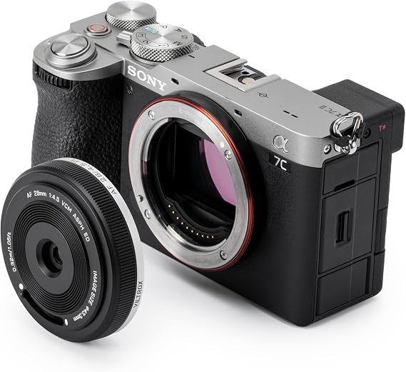 VILTROX 28mm f4.5 Pancake Lens for Sony E, AF 28mm f/4.5 FE Pancake Lens for Sony e