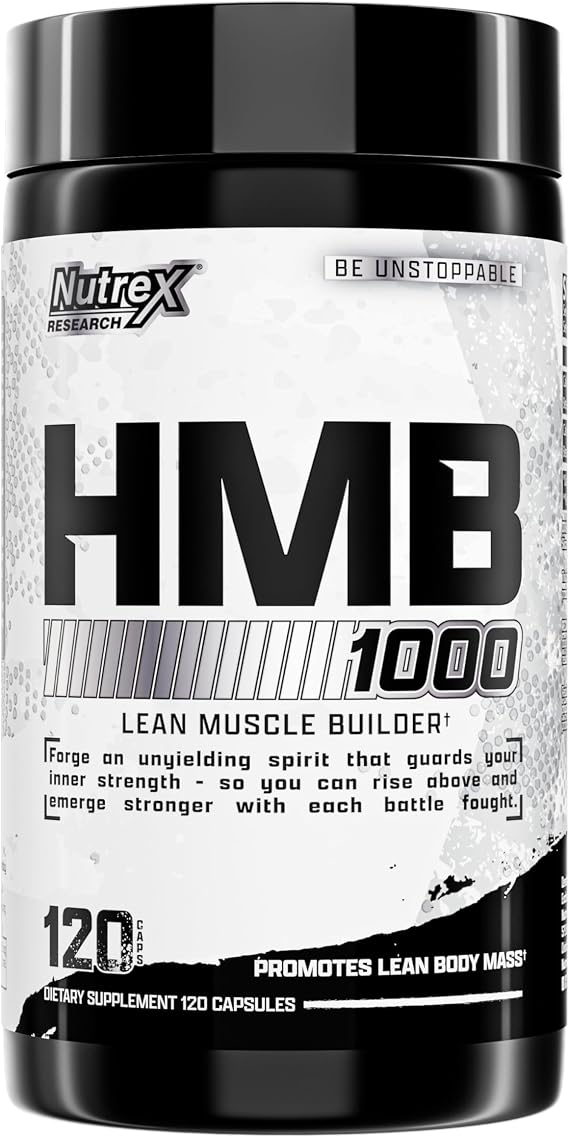 Nutrex Research Hmb 1000 Mg Muscle Recovery Supplement Mass Gainer Post Workout Repair Lean Support Weight Gain Nutrition Strength Training Skeletal Damage Reduction