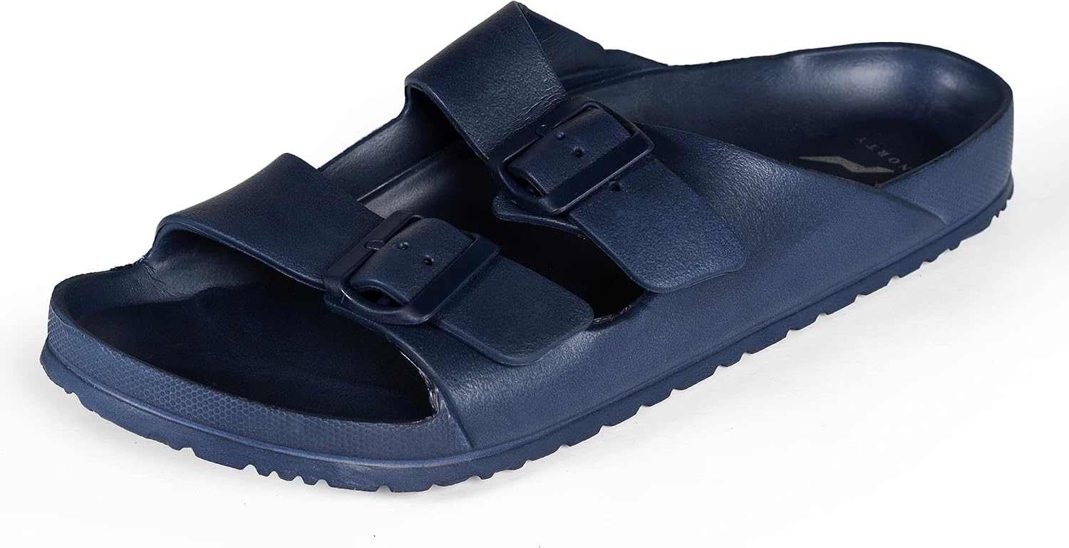 NORTY Toddler Sandals for Boys and Girls - Unisex Sandals for Kids - Toddler Summer Shoes With 2 Adjustable Buckle Straps