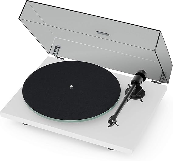 Pro-Ject T1 Evo Turntable with OM10 Cartridge (White)