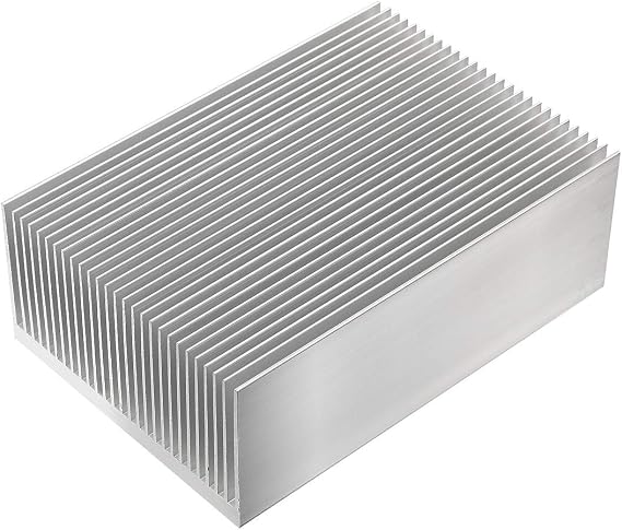 Aluminum Heat Sink Heatsink Module Cooler Fin for High Power Led Amplifier Transistor Semiconductor Devices with 100mm (L) x 69mm(W) x 36mm(H)