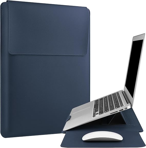 HoYiXi 17.3 inch Laptop Sleeve For Essential 17/ TPN-I139_320M3AV(2023/2025)/HP Pavilion Envy 17,Compatible with IdeaPad/LG Gram/ASUS/Dell/ROG Strix/Acer 17''-17.3'' laptop bag, Green (blue, 17'')