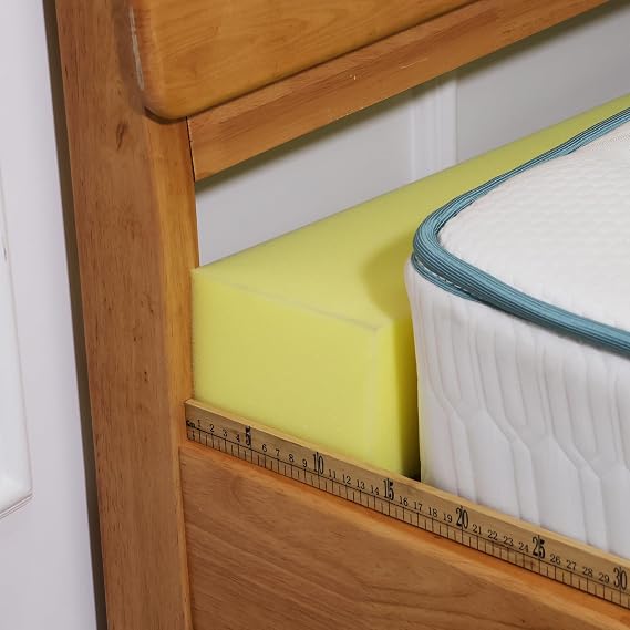 Bed Gap Filler for Twin/Full/Queen/King Mattress, 78'' Extra Long High Density Foam Mattress Extender for Headboard Seams (5''x4''x78'')