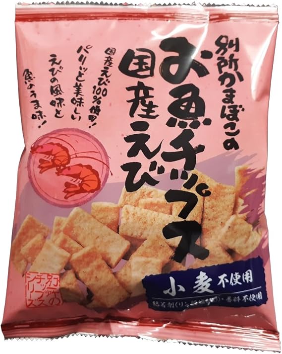 Betsho Kaboshi Fish Chips, Domestic Shrimp, 1.4 oz 40 g x 1 Bag