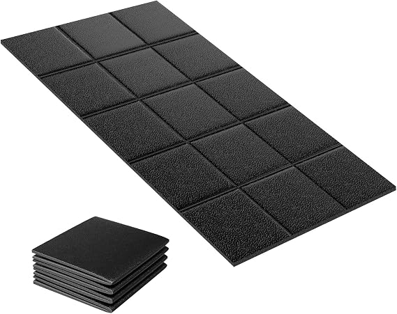 Stepwaver Foldable 200×100x0.6cm Treadmill Mat for Carpet Floor | 173x61/180x80CM High Density PVC Material, Under Treadmill on Carpet, Floor Protection for Bike, Elliptical, Treadmill