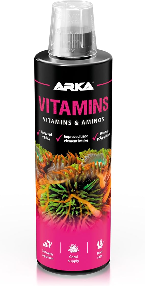 Multivitamin Marine Aquarium 118 ml - Vitamins &amp; Amino Acids Supplement | vitamins, amino acids, for fish &amp; corals, promotes vitality, wellbeing, colours, polyp formation, reef tank, saltwater