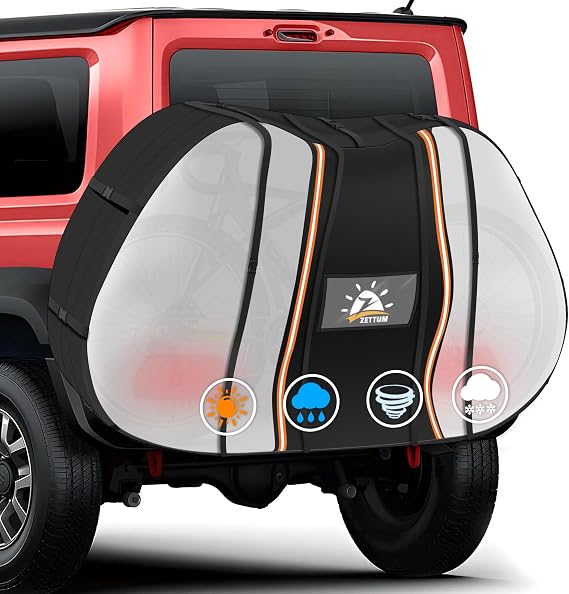 Zettum Bike Cover for Transport 3 Bike - 600D Travel Bike Covers for Bikes on Rear Bike Rack Heavy Duty & Waterproof, Outdoor Full Bicycle Rack Cover for 3 Bikes on Car Hitch Storage (Clear)
