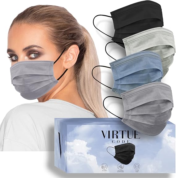 VIRTUE CODE Priority Face Masks - Disposable Face Masks