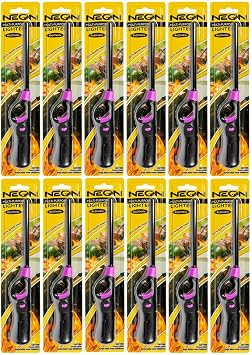12 BBQ Grill Lighter Casings Refillable Butane Gas Candle Fireplace Kitchen Stove Long