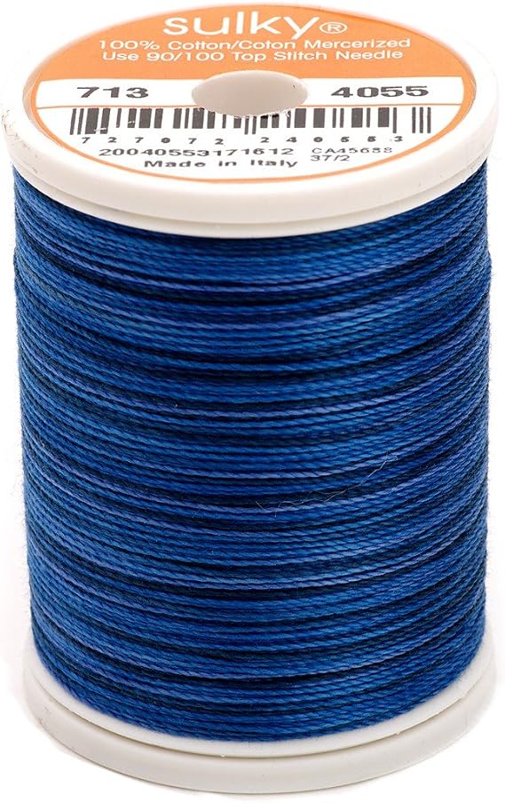 Sulky Blendables Thread 12wt 330yd, Royal Navy