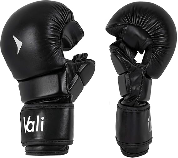 Vali MMA Hybrid Gloves Shooter for Sparring Grappling Training in Martial Arts