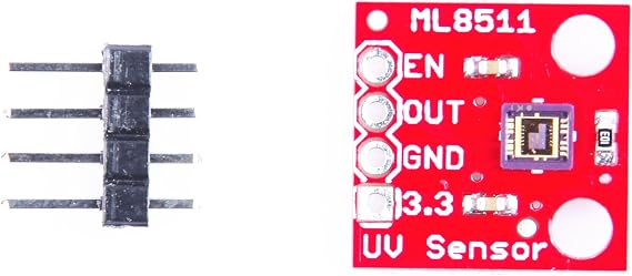 40pcs ML8511 UV Detection Module UVB Ray Detector modules UV Sensor Breakout - ML8511 Package of 40