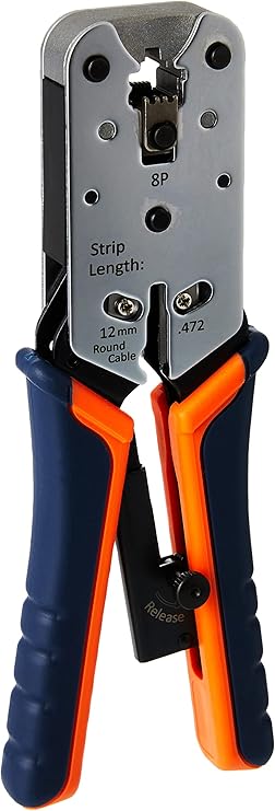 DURATOOL D03024 RJ45 Ratchet Crimp Tool