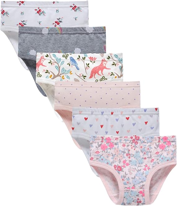 Boboking Teen Girl Soft Cotton Underwear Little Girls'Briefs Undies