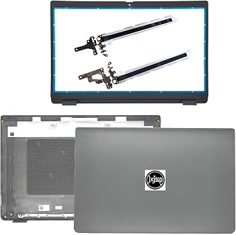 Replacement LCD Back Cover Rear Top Case Lid with Front Bezel with Hinges for DELL Latitude 15 3540 E3540 Series Laptop 03JW02 3JW02