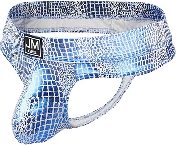 JOCKMAILSexy Men Underwear Jockstrap Snakeskin men hot Gay Men Underwear