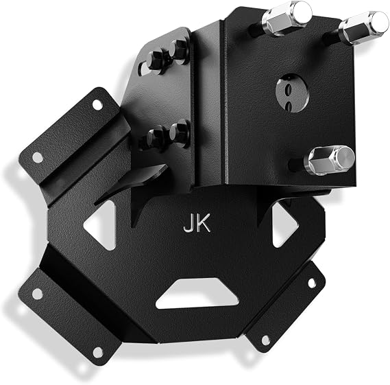 JK Spare tire Carrier Adjust Height Width Compatible Wrangler JK JKU 2007-2018 Unlimited (2/4 Doors) Up to 40 inch